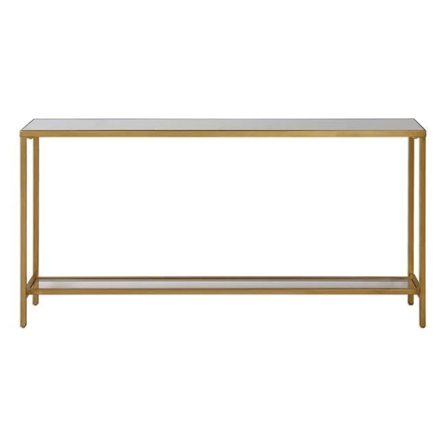 212 Main 24685 Hayley Gold Console Table - Image 1 of 1