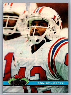 1991 Stadium Club #454 Ronnie Lippett - Image 1 of 2