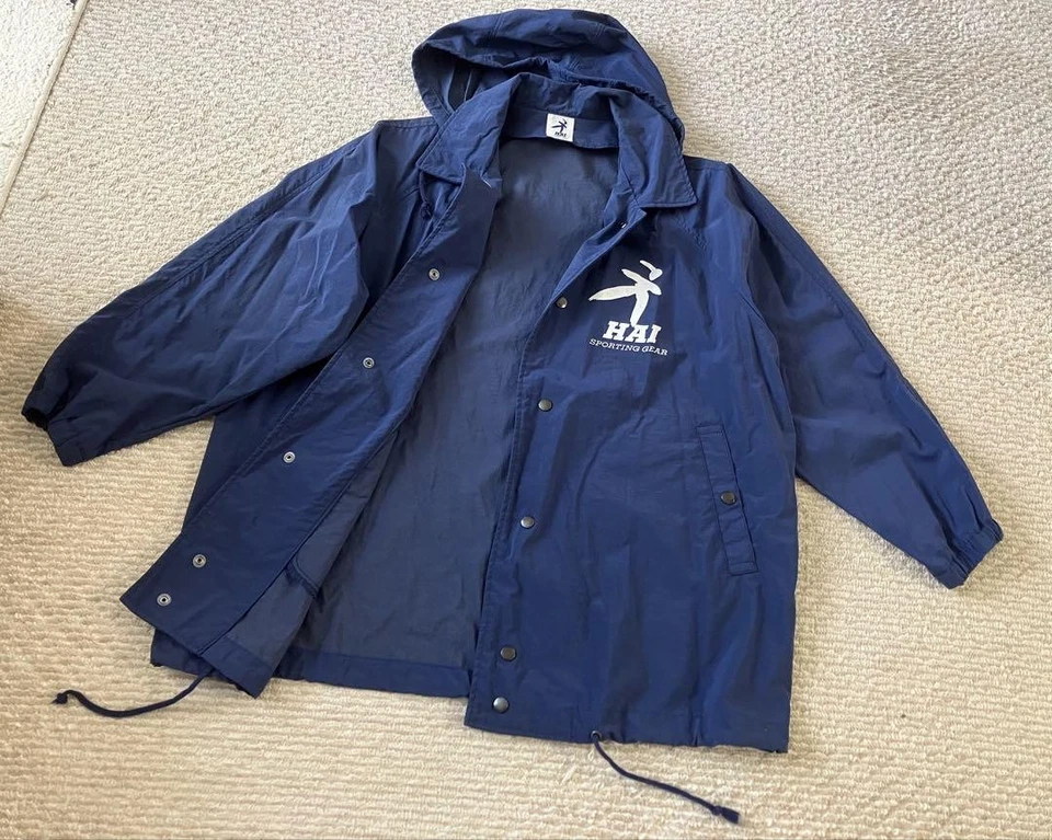 Б/У HAI SPORTING GEAR ВИНТАЖНЫЙ ГОРНАЯ ПАРКА НЕЙЛОНА ХОРОШО - Изображение 1 из 4