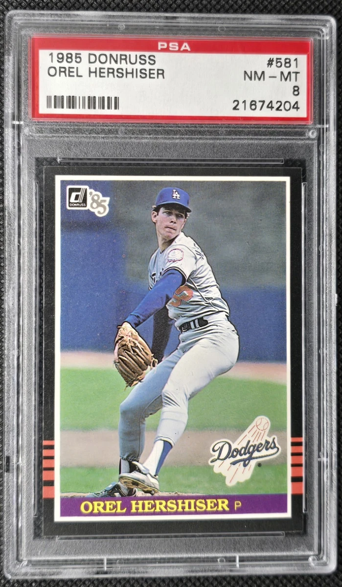 Orel Hershiser Baseball Sports Trading Cards & Accessories Rookie