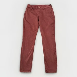 Maurices Maroon Pants Medium Regular M-R Skinny Jeggings Stretch - Picture 1 of 7