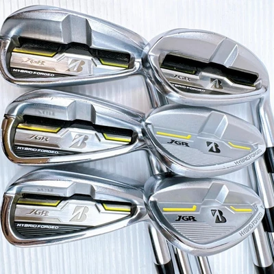 Gebrauchter Bridgestone JGR Hybrid Forged Eisensatz 6 Nullen 8 aus Japan M - Bild 1 von 4