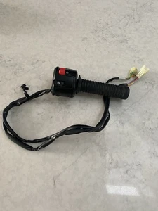 2015 Indian Scout Right Hand Side Throttle Grip And Start Stop Switch Assembly - Bild 1 von 6