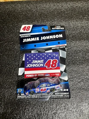 Jimmie Johnson #48 2001 Lowe’s NASCAR Authentics 2019 Wave 7 1/64 Foto 1 de 2