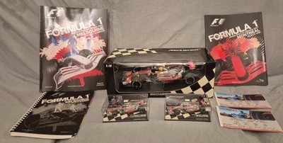 McLaren Mercedes F1 Lewis Hamilton 1:43 & 1:18 2007 1st 3 x cars, 2x programs - Image 1 of 4