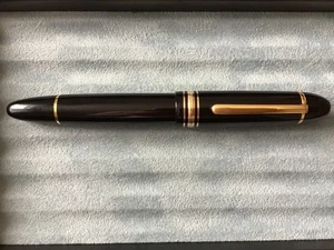 Montblanc 149 fountain pen, 14c bi-colour nib, extra fine - Picture 1 of 15