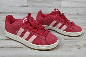 ADIDAS CAMPUS 00s Sneakers Scarlet Pink Gum Shoes Women's Size 6 H03477 - Picture 1 of 7