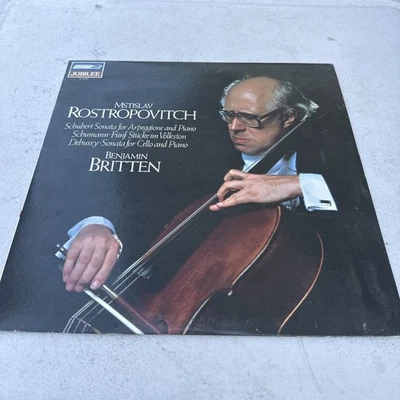 Britten/Schumann/Debussy - Rostropovich & Britten - Decca Jubilee 410 168-1 - Image 1 of 4