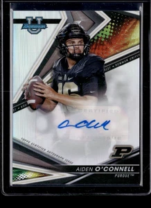 2022 Bowmans Best University Aiden O'connell Auto Refractor Rookie Raiders - Picture 1 of 2