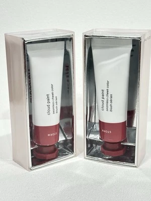 2X Glossier Cloud Paint Seamless Cheek Color Blush Storm ~ 0.33 oz ~ BNIB - Image 1 of 4