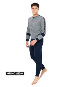 Pigiama da ragazzo in caldo cotone Lotto LP4208 - Picture 1 of 2