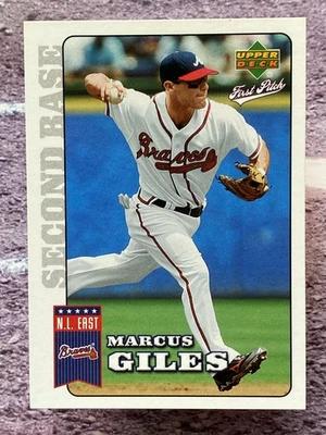 2006 Upper Deck First Pitch Marcus Giles #12 Atlanta Braves - Image 1 of 2