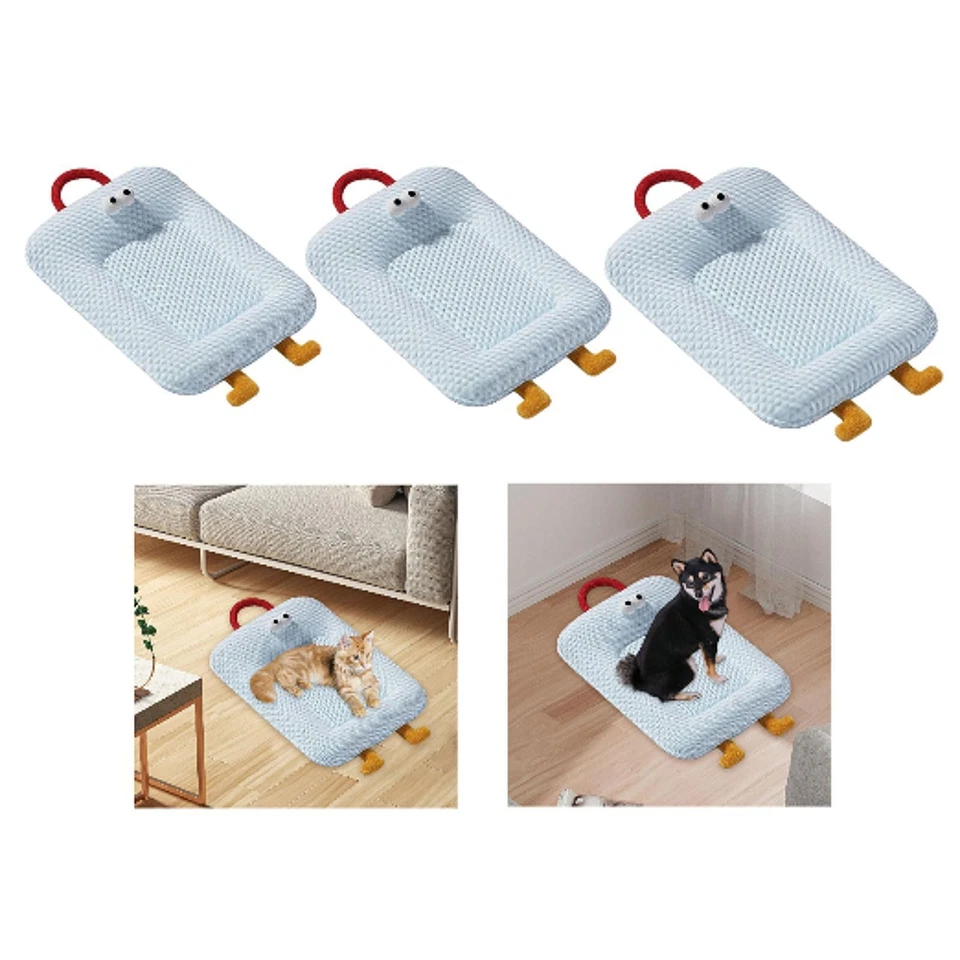 Dog Cooling Mat Cool Pet Pad Easy Clean Pet Cooling Mat for Bed Crate Floor - Image 1 of 1