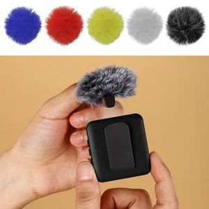 Soft Lavalier Mic Windscreen For SONY RODE BOYA Lapel Lavalier Microphones - Picture 1 of 21