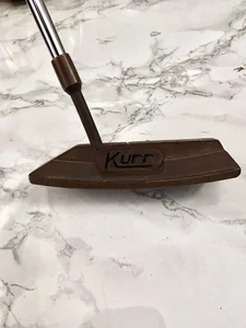 Kirk Currie KURR KS-1H Precision Milled Brass Putter Steel Shaft 35"Right Handed - Picture 1 of 7