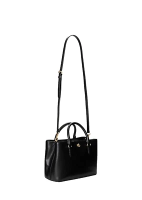 Cartera pequeña de cuero LAUREN RALPH LAUREN Marcy 26 Lauren negra $350 Foto 1 de 4