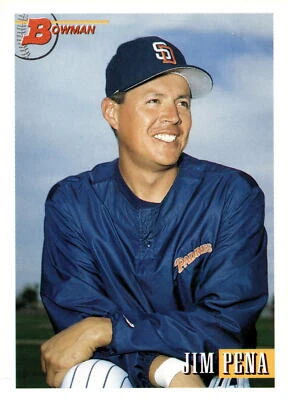 1993 Bowman #54 Jim Pena - Image 1 of 2