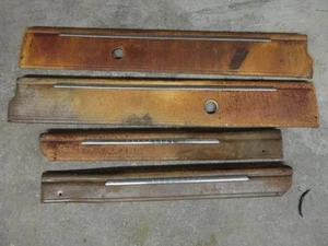 1952 Desoto Two Door Hardtop Garnish Mouldings Moldings Set Door Quarters - Picture 1 of 4