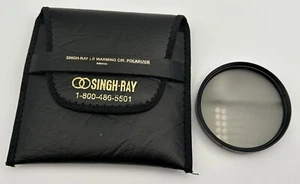 Singh-Ray Filter 58mm LB Warming CIR Polarizer with Padded Leather Case VGUC - Picture 1 of 8