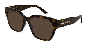 NEU Balenciaga EVERYDAY BB 0215SA Sonnenbrille 002 Havanna 100 % ORIGINAL - Bild 1 von 1