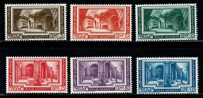 Vatican 1938 Set Christian Archaeological Congress Rome LH - Image 1 of 2