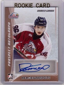 DAMIEN GIROUX 16/17 Leaf Heroes & Prospects Rookie Autograph Auto Signed #DG1 - Picture 1 of 2