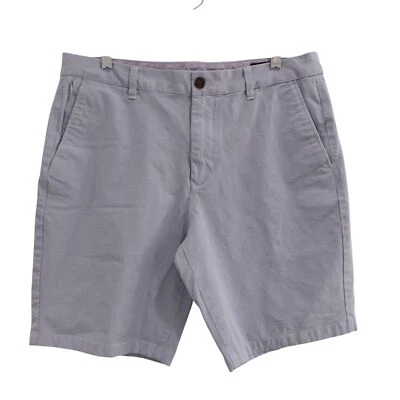 Bonobos Easy Stretch Washed Chino Shorts Sz 34X9 Light Blue Green Standard 9" - Image 1 of 4
