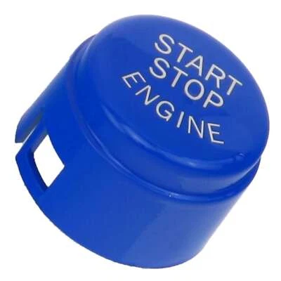Startknopf Kompatibel mit BMW 5er F07 F10 F11 6er F06 F12 F13 7er F01 Blau Glanz - Bild 1 von 4