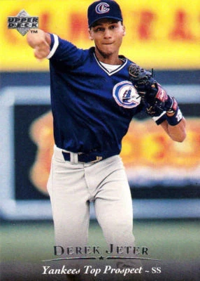 Derek Jeter 1994 Columbus Clippers Pre Rookie Card RC  - Image 1 of 2