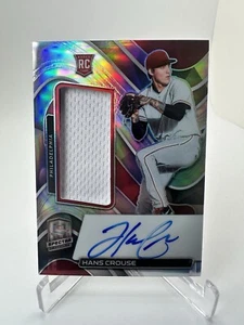 2022 Chronicles - SPECTRA - PRIZM AUTO - HANS CROUSE - JERSEY RPA RC #081/199 - Picture 1 of 3