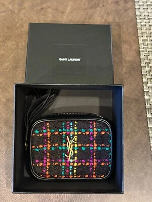 Bolso Bandolera Bandolera YSL Multicolor Tweed **Nuevo** ENVÍO RÁPIDO Foto 1 de 4