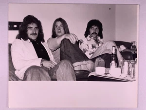 Black Sabbath Ozzy Iommi Butler Photo Promo Original Vintage 1976 #1 - Picture 1 of 12