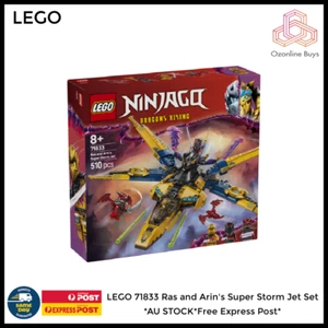 LEGO 71833 Ras and Arin's Super Storm Jet Set *BOX DAMAGED* - Picture 1 of 1