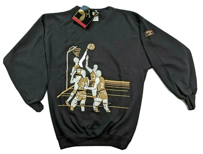 Sudadera Spalding Para Hombres Elitestar Baloncesto Gráfico Talla M Nueva Con Etiquetas EE. UU. Años 90 De Colección Foto 1 de 4