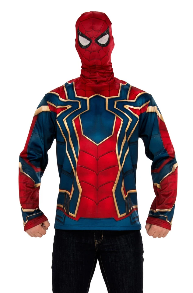 Brand New Avengers Infinity War Iron Spider Man Adult Costume Top - Image 1 of 1