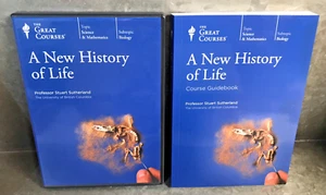 Great Courses 6 DVDs A NEW HISTORY OF LIFE 18 Hrs w C Book Lk New Dr Sutherland - Imagen 1 de 11