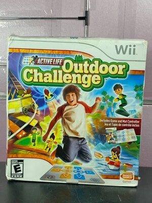 Nintendo Wii Outdoor Challenge Game & Mat Controller New SEALED Active Life - Image 1 of 4