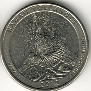 USA - 2012D - Washington ¼ $ - Hawai'i Volcanoes - Low Mintage - #12597 - Picture 1 of 2