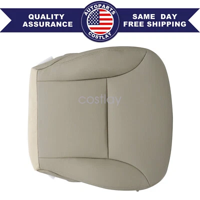 Se adapta a Lexus ES300 ES330 2002-2006 parte inferior del conductor cubierta de cuero no perforada tostada Foto 1 de 4