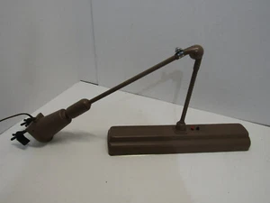 Vintage SWIVELIER Industrial Desk Work Shop Lamp/Light Adjusts Retro Flourescent - Picture 1 of 6