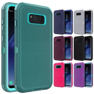 Funda protectora de goma resistente a prueba de golpes para teléfono Samsung Galaxy S8 / S8 Plus / S8+ - Imagen 1 de 54