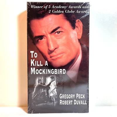 TO KILL A MOCKINGBIRD (1962) VHS Gregory Peck, Robert Duvall - Crime Drama NEW - Image 1 of 4