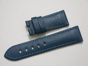 Panerai Strap Blue Grain Calf 20mm by 18mm For Luminor Due 38mm XS Size OEM New