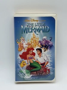 The Little Mermaid VHS (1990) #913 💎 BLACK DIAMOND *RARE* BANNED COVER! 🚫 - Picture 1 of 5