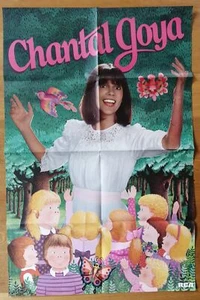 CHANTAL GOYA affiche concert originale 80x120 cm - Imagen 1 de 1