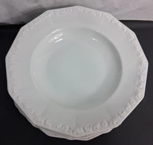 5 Rosenthal Maria Weiss White 12 Sided Soup Salad Bowl Made in Germany - Picture 1 of 5