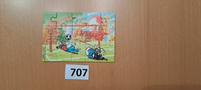 Puzzle Fußballschlpmpfe 1988, Ecke oben links.  Zustand siehe Bilder - Bild 1 von 2
