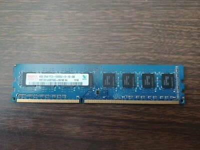 Hynix 4GB 2Rx8 PC3-10600U-9-10-B0 HMT351U6BFR8C-H9 Desktop Ram ONE STICK - Image 1 of 3