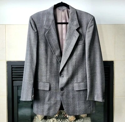 Blazer vintage de lana virgen pura Givenchy Monsieur para hombre, talla 40 Foto 1 de 4