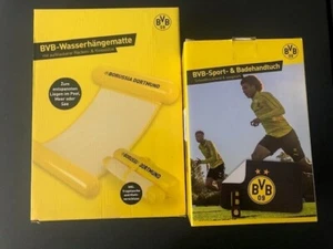 BVB Sporthandtuch 80x130 cm + BVB-Wasserhängematte *NEU* - Bild 1 von 6